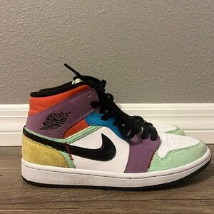 Womens Jordan 1 Mid SE 'Lightbulb' Size 9.5